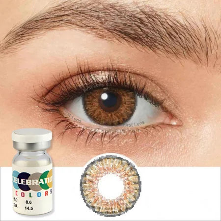 CELEBRATION COLORS | Yearly Color Contact Lens (1 Lens Per Bottle)