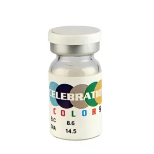 CELEBRATION COLORS | Yearly Color Contact Lens (1 Lens Per Bottle)