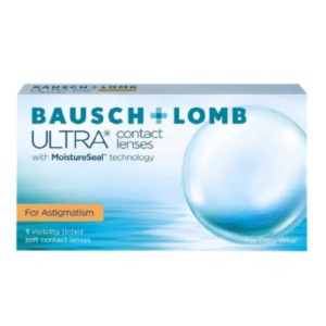 Monthly Disposable Ultra Toric Contact Lenses By Bausch and Lomb - 6 lens per Box